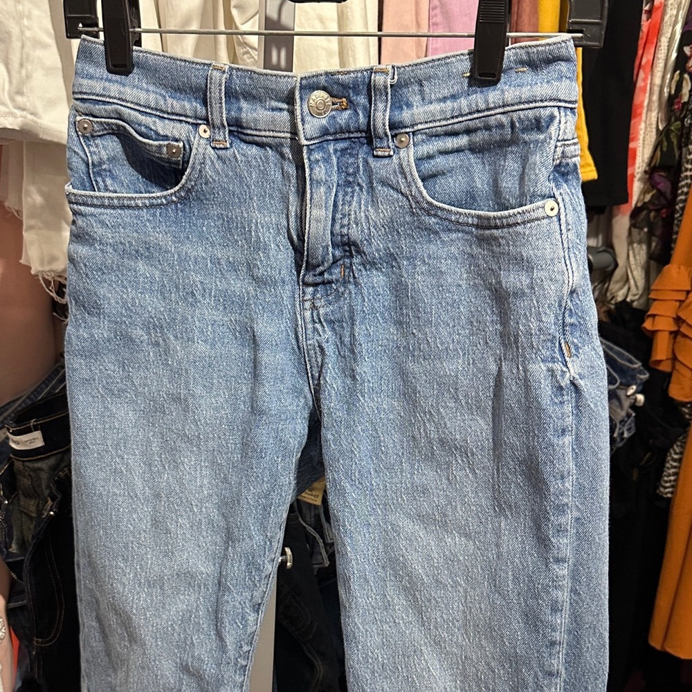 Madewell 90’s Straight Blue Denim Jeans size 26P